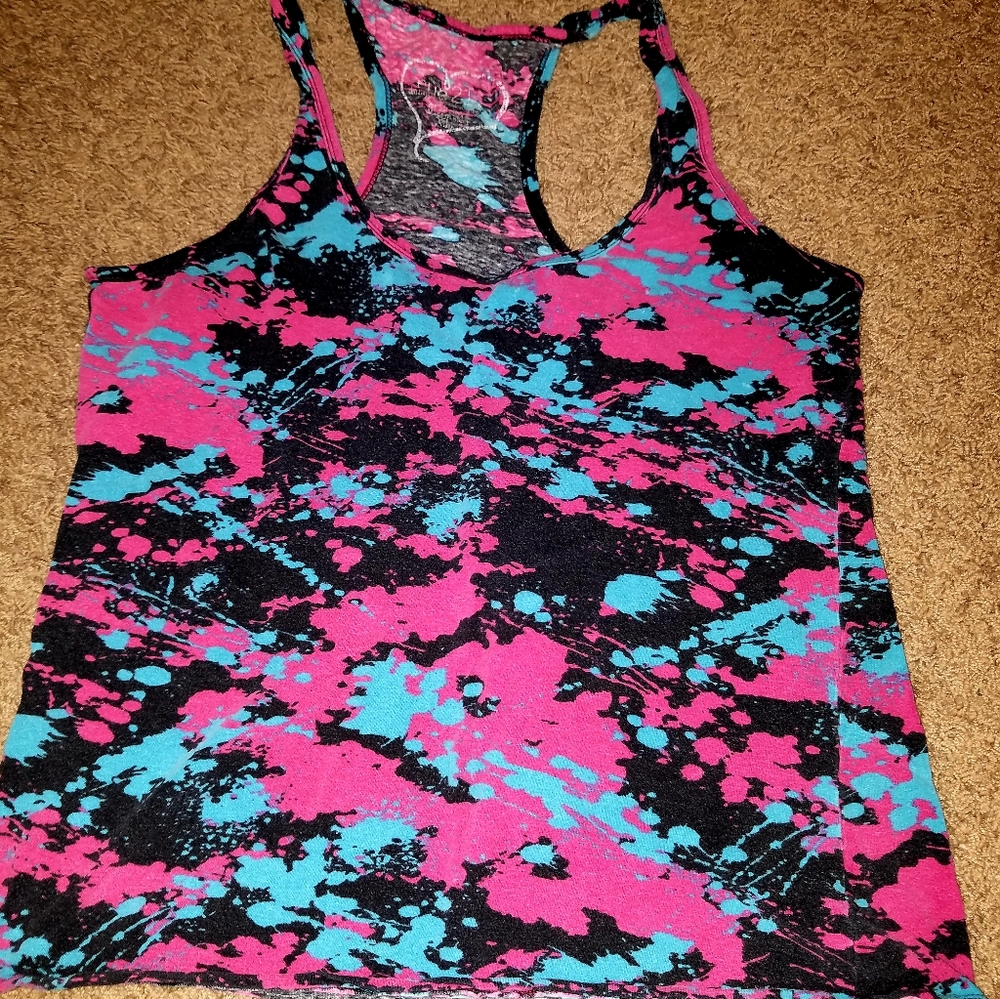 COPY - XL Rue21 Splatter Print Tanktop